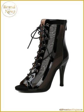 Women Dance Heels Sandals 7cm/10cm High Heel Ankle Support Gripping Sole